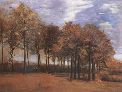 Vincent Van Gogh Autumn Landscape (nn04) china oil painting image